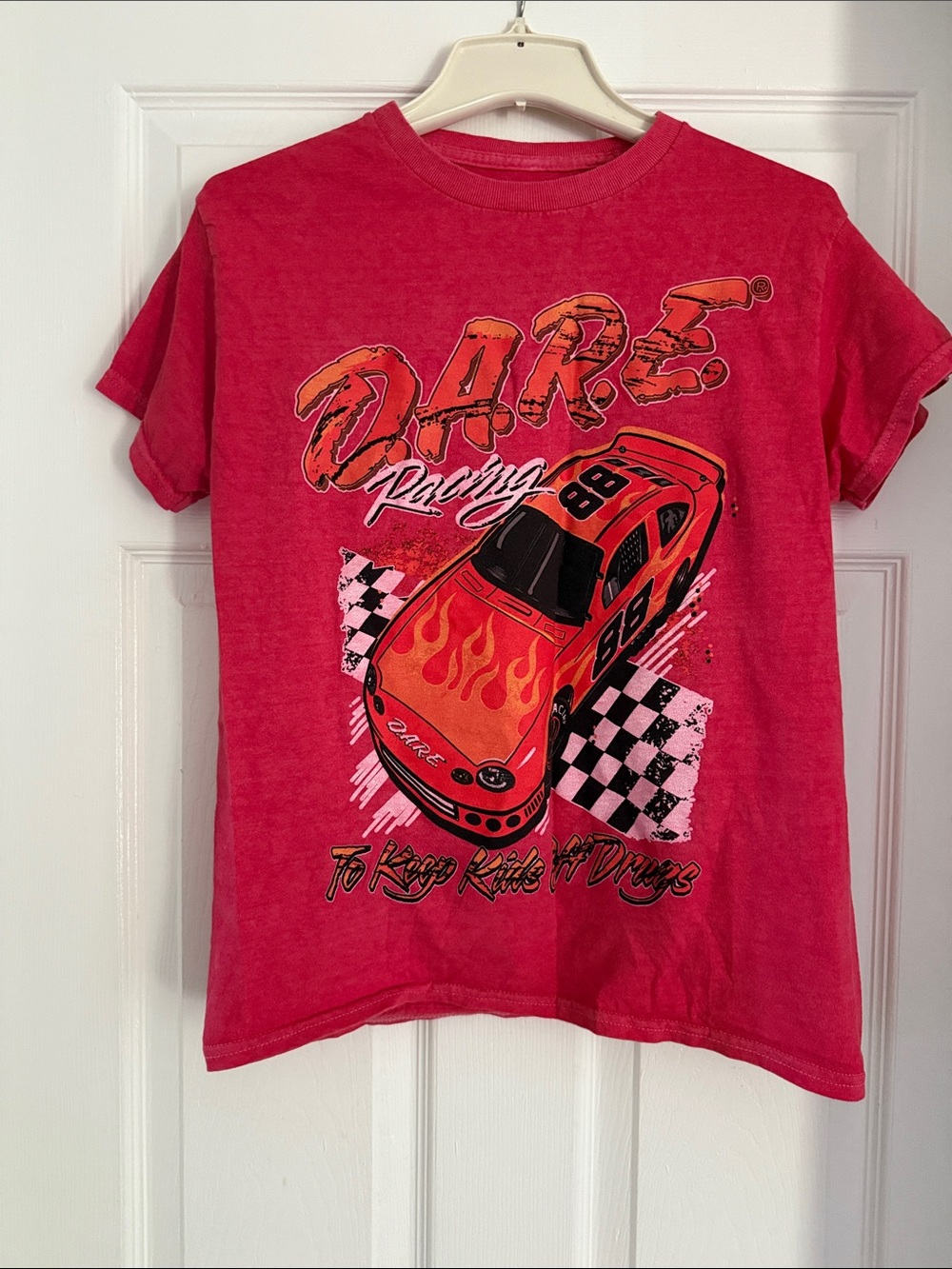 DARE Racing Graphic Short Sleeve Tee - Red